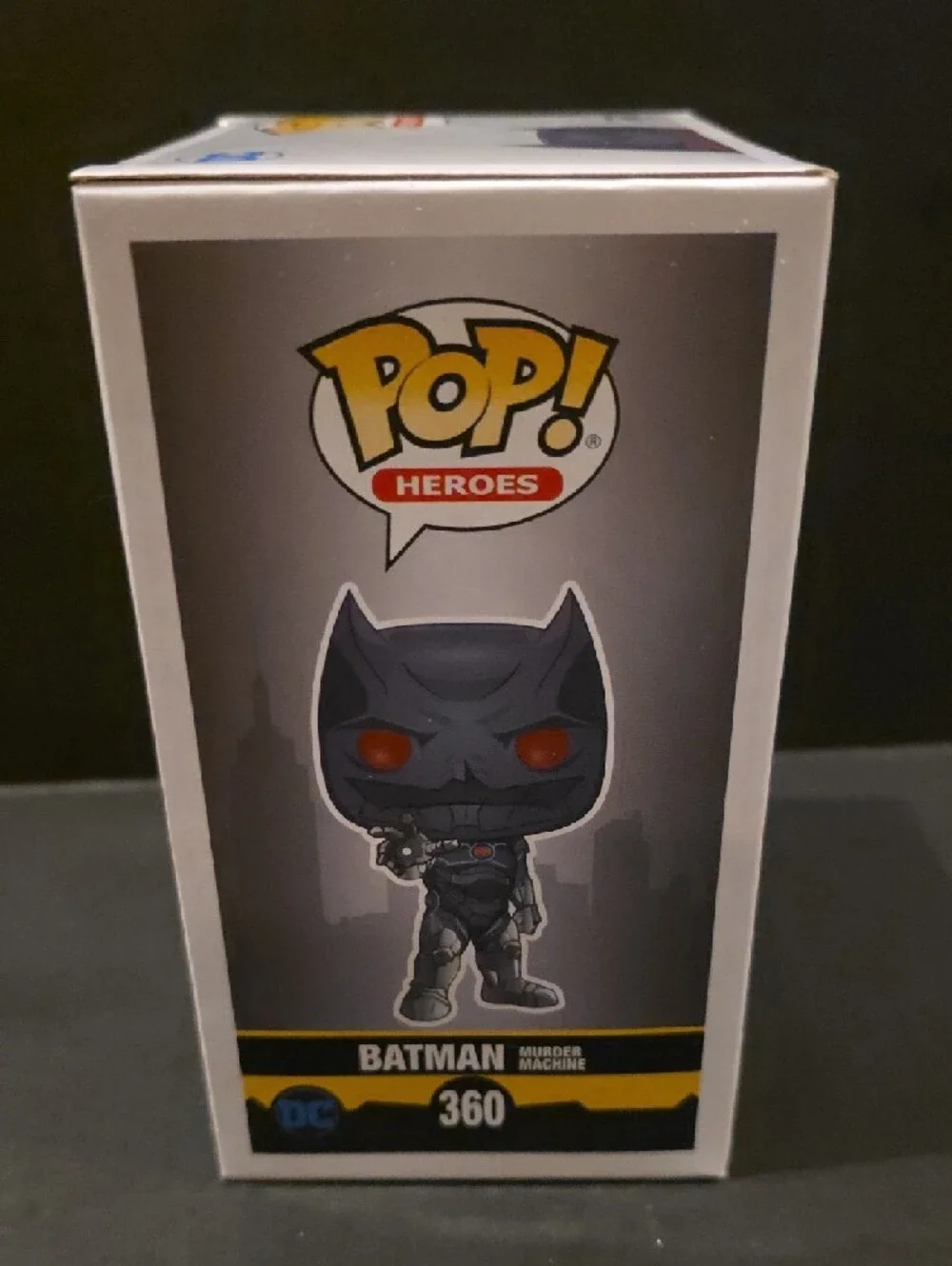 Funko Batman Pop! Figure — Gray with Red Eyes - Picture 5 of 6